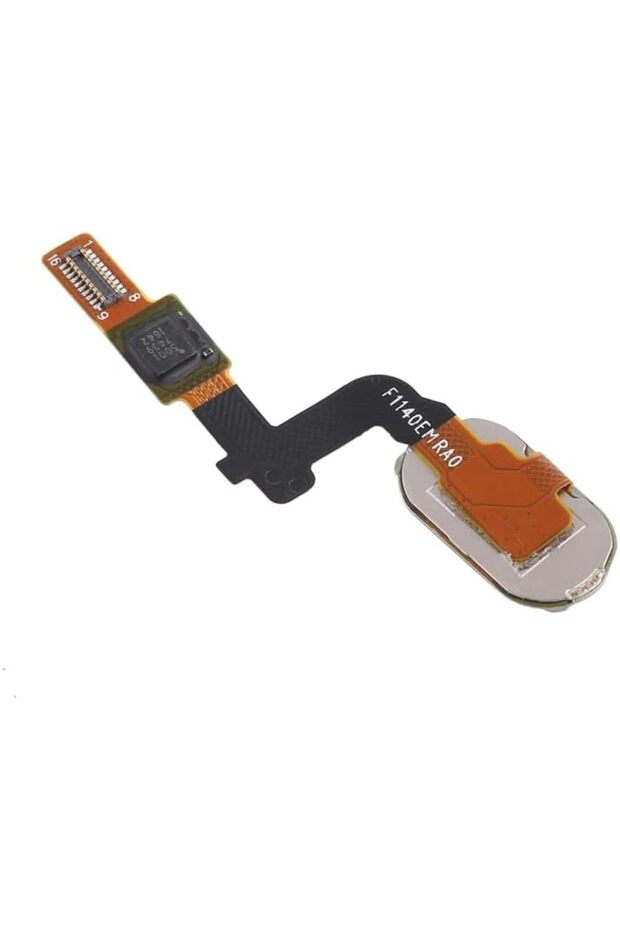 كابل مرن لمستشعر بصمة الإصبع لهاتف OPPO A57 - ذهبي - 3