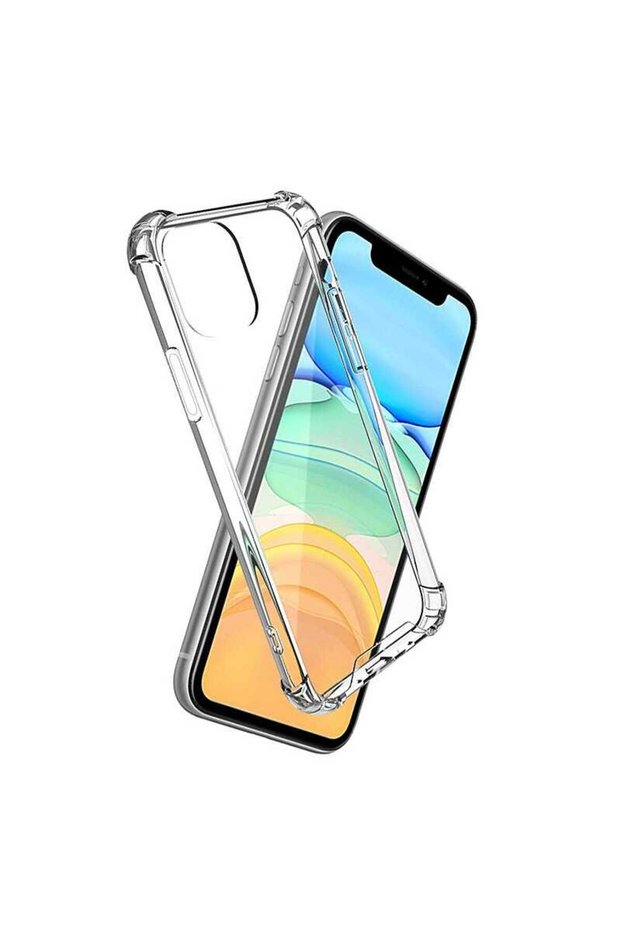 جراب OMSY Nitro المضاد للصدمات متوافق مع هاتف iPhone 14 Pro Max - عديم اللون