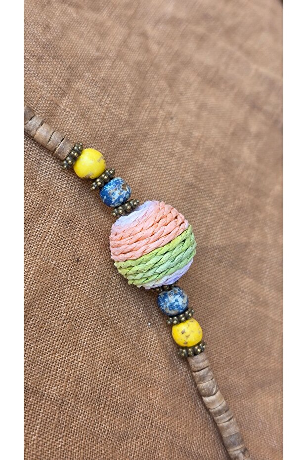 قلادة بوهيمية عرقية أصلية - 4