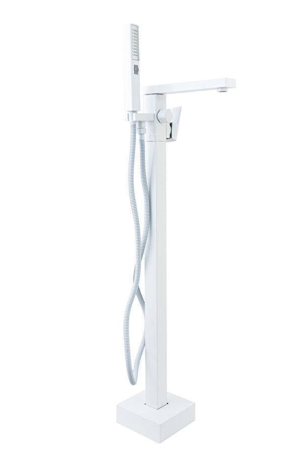 Baterie cada freestanding, design rectangular - 1