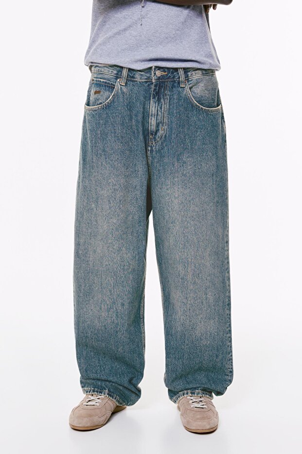 بنطال جينز فضفاض مريح - 3