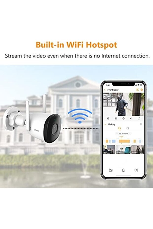 -كاميرا رصاصية Wi-Fi 2C - 7