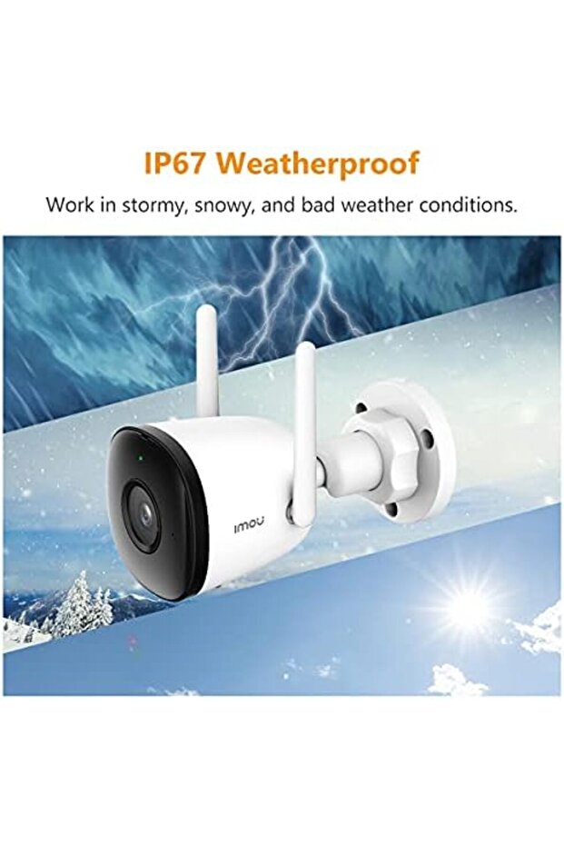 -كاميرا رصاصية Wi-Fi 2C - 8