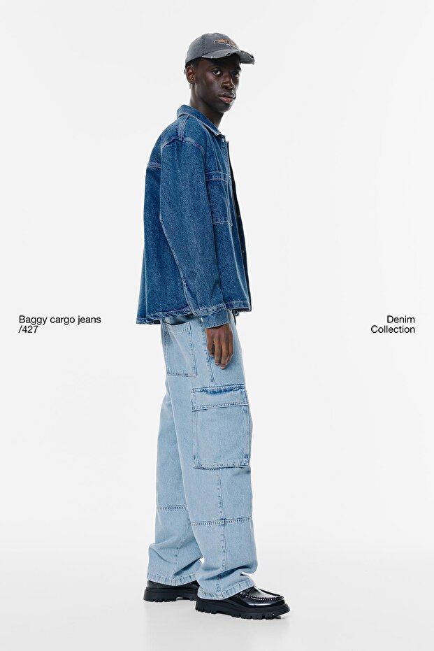 Baggy cargo jeans - 1