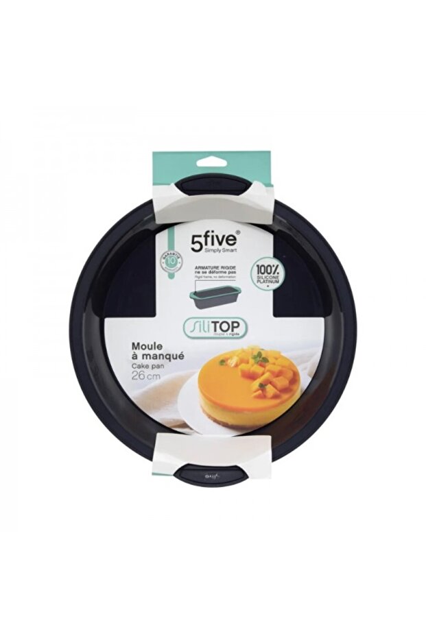 Round silicone mold, Five, 26 cm - 3