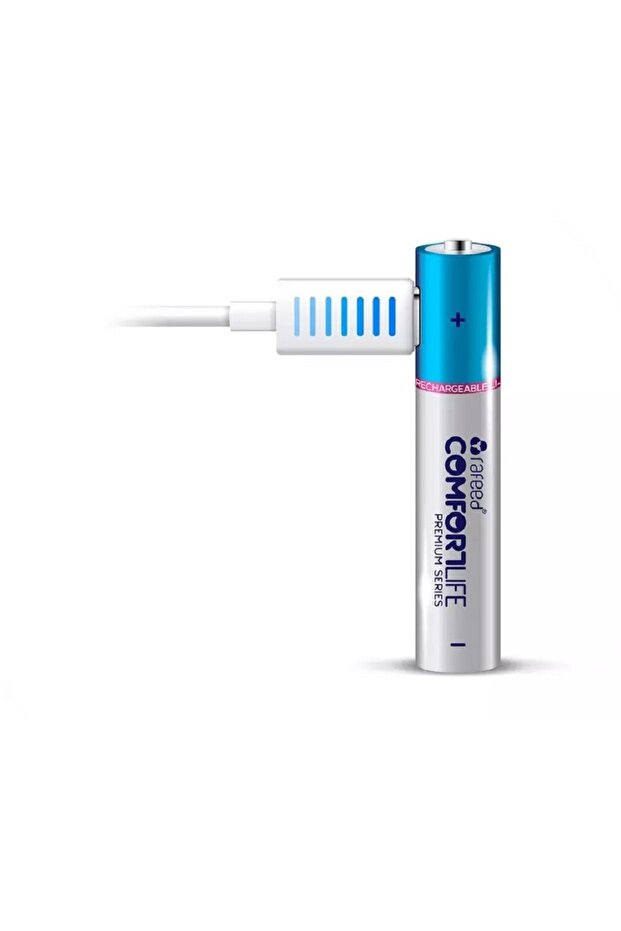 بطاريات AAA قابلة لإعادة الشحن، قطعتين، متعددة الألوان - 2