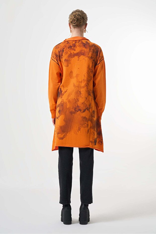 Baskılı Triko Tunik - 4