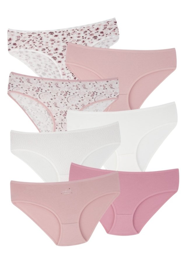 Chiloti basic dama, Florya Powder, set 7 perechi