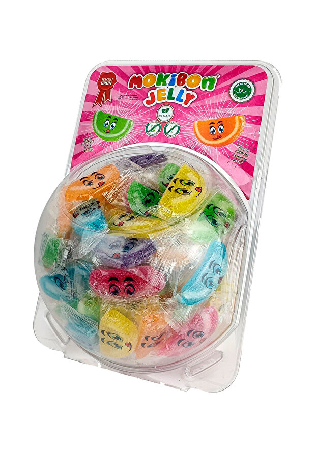 شرائح فاكهة الجيلي عبوة 100 قطعة - 1