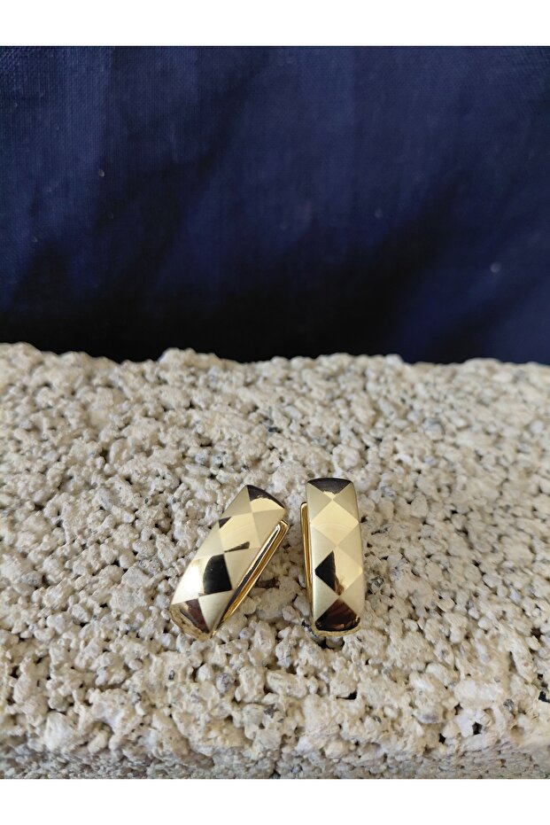 Xuping أقراط هوب منقوشة - 5