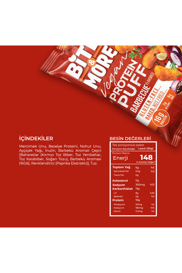 Protein Puff - 6'lı Puff - 7