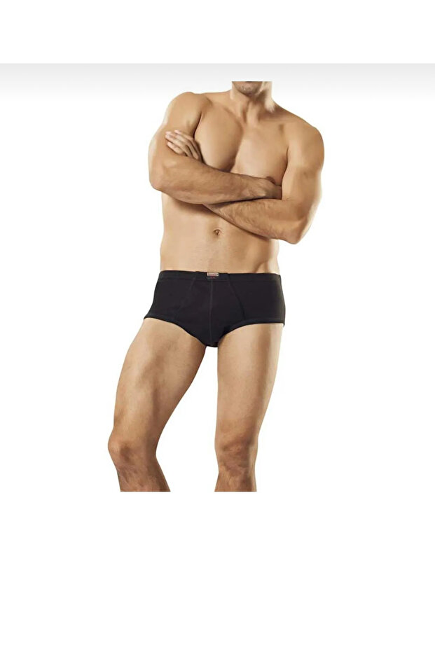 Ri̇bana Cotton Men's Tape Slip Underwear 6 Pieces
