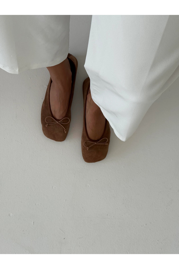Mumu Women's Real Leather Ballerinas with 3cm Hidden Heels