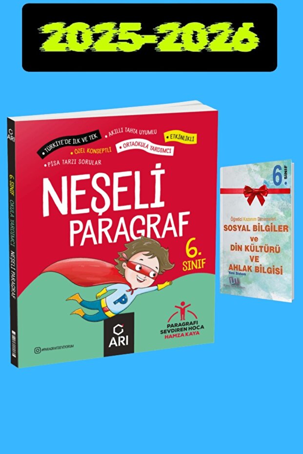 6. Sınıf Neşeli Paragraf - 1