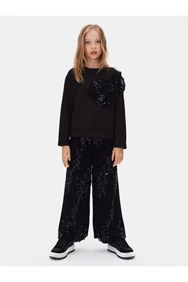 Devojčice, pantalone sa šljokicama - 3