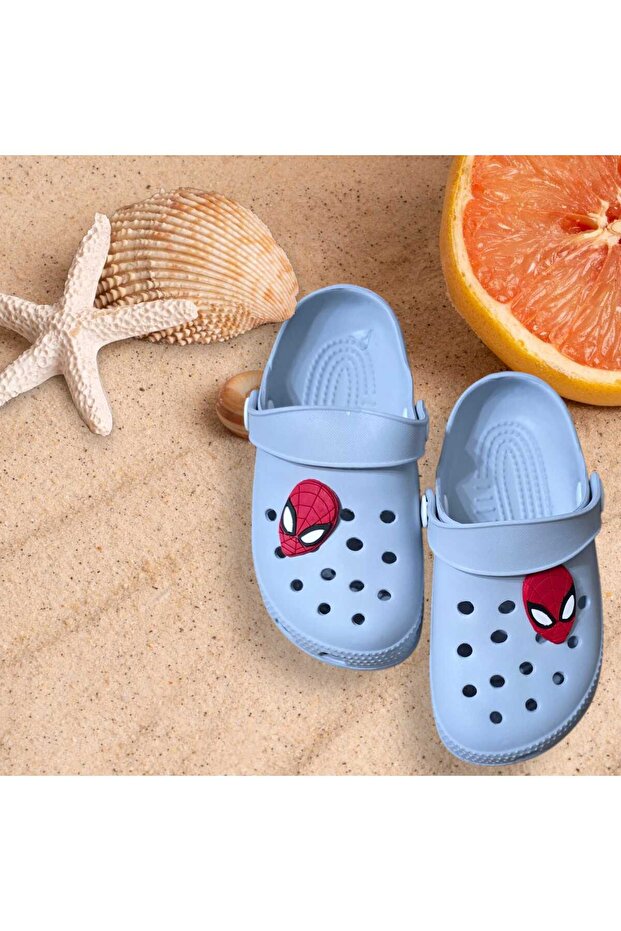 Girls Boys Booties Eva Label Cross Slippers & Sandals