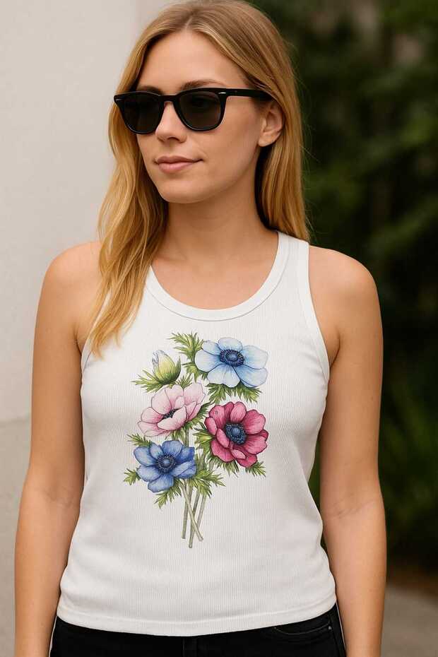 Çiçek Baskıl Kaşkorse Atlet - 1