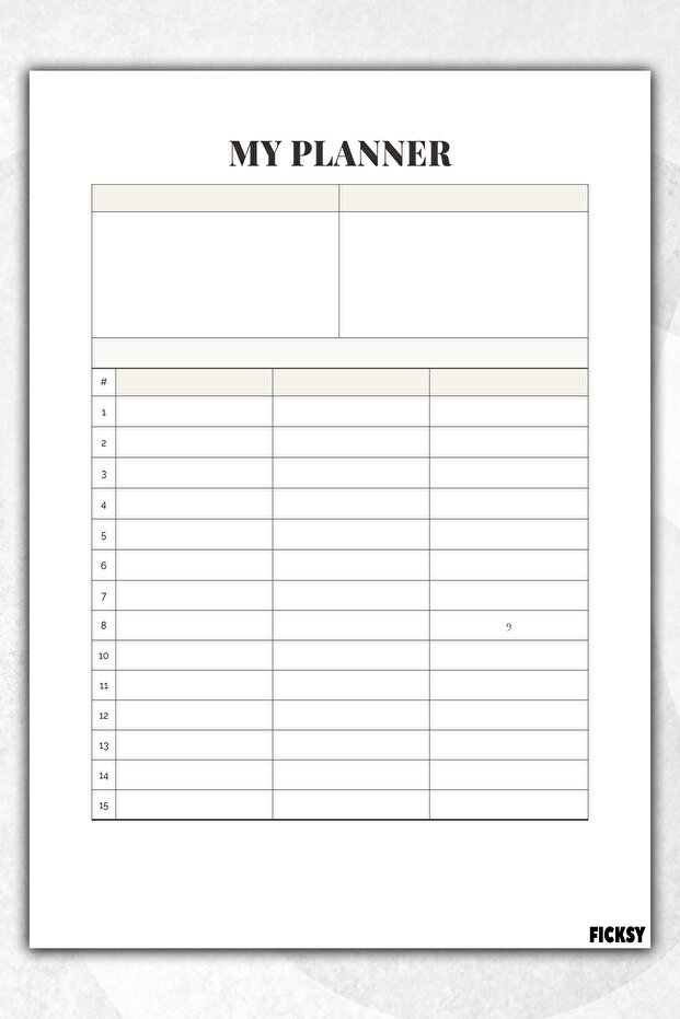 Timeless Multi-Purpose Daily Weekly Monthly Planner - A4 Size To Do - 30 Sheets - Planner