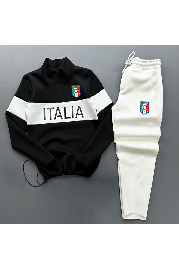 Men's Italia Scuba Sports Jacket and Pants 2-Piece Set Winter
