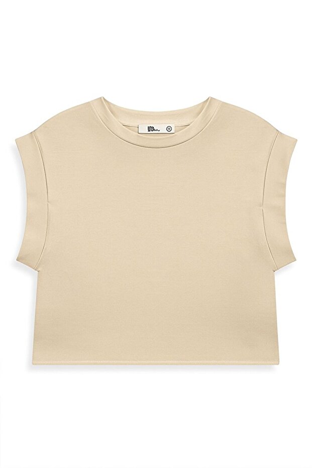Bej T-shırt - 1