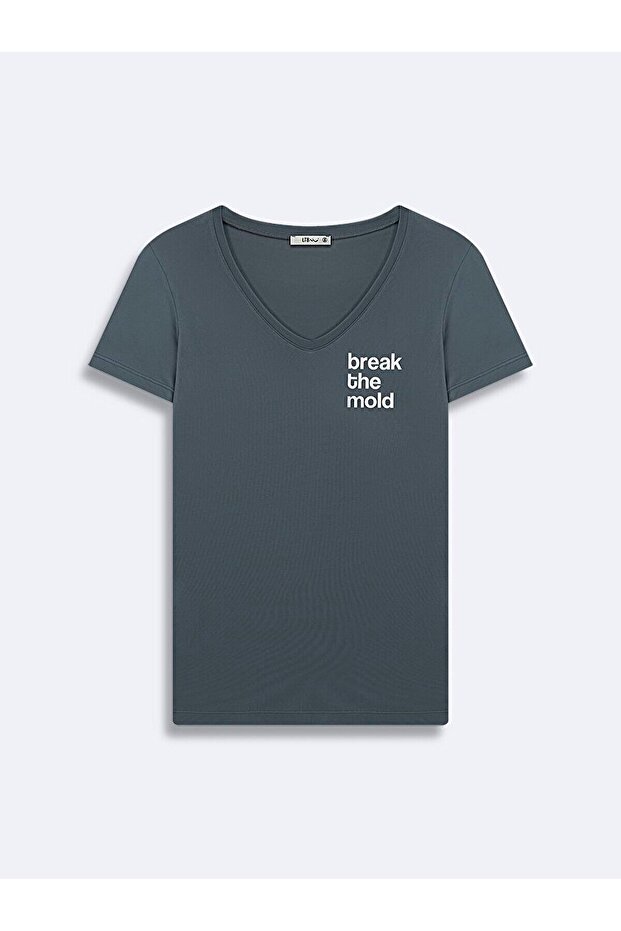 Antrasit T-shırt - 1