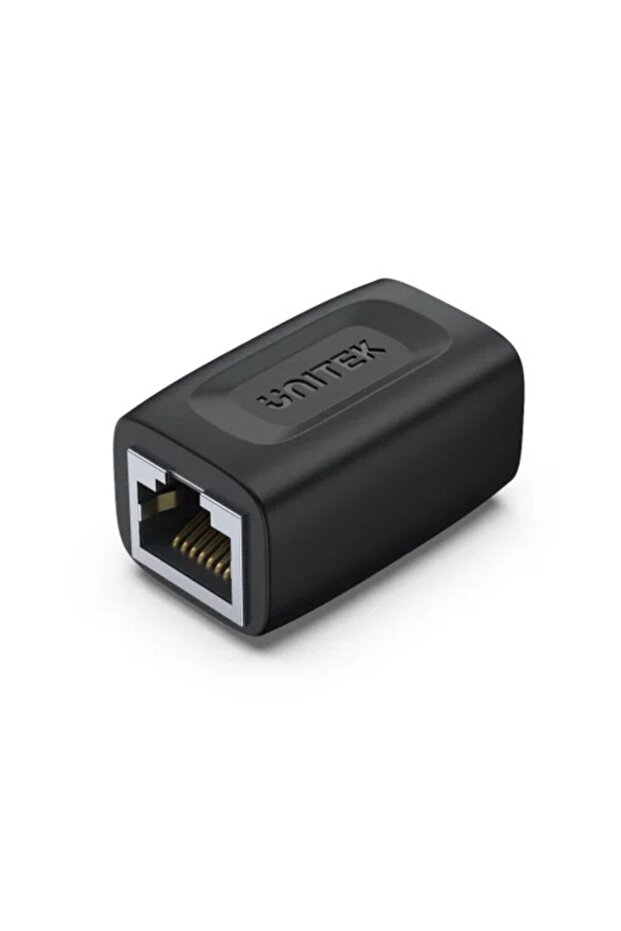 RJ45 Coupler Ethernet Connector – 1000Mbps, 100m, Black | A1026BK