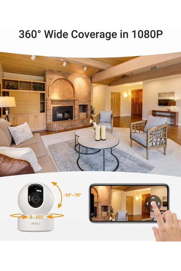 كاميرا مراقبة منزلية بدقة 1080 بكسل (DK2 2MP) - 3