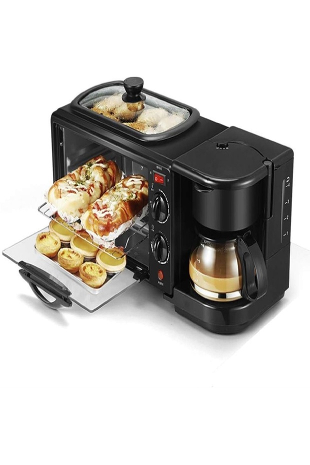 Multifunctional 3-in-1 Electric Breakfast Maker - 2