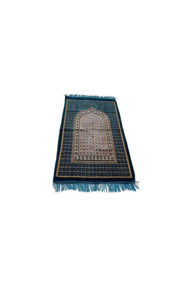 Prayer Rug - Namaz Rug - Shiperer Prayer Rug - Velvet Prayer Rug - 3 Pieces - Hajj and Umrah Gift -