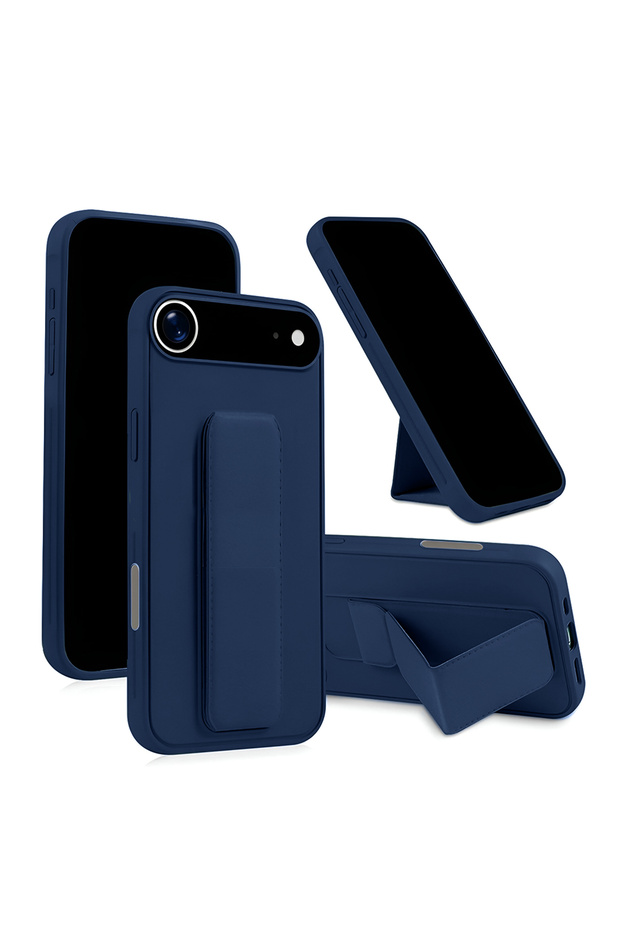 Apple iPhone 17 Air 5G 2025 Hand Grip Foldable Magnetic Kickstand Case Cover