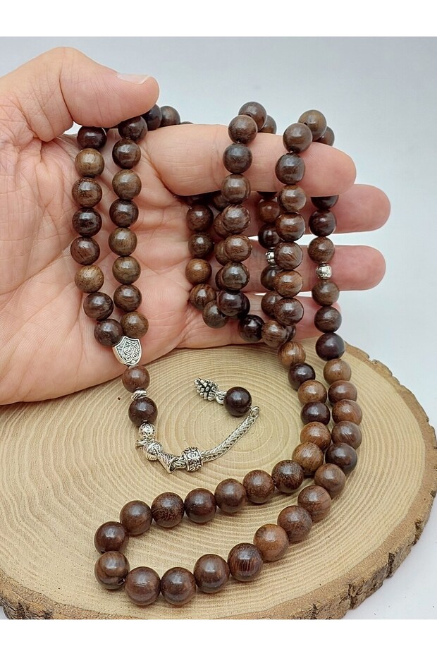 Walnut Wood 99-Bead Rosary 10mm (56704)