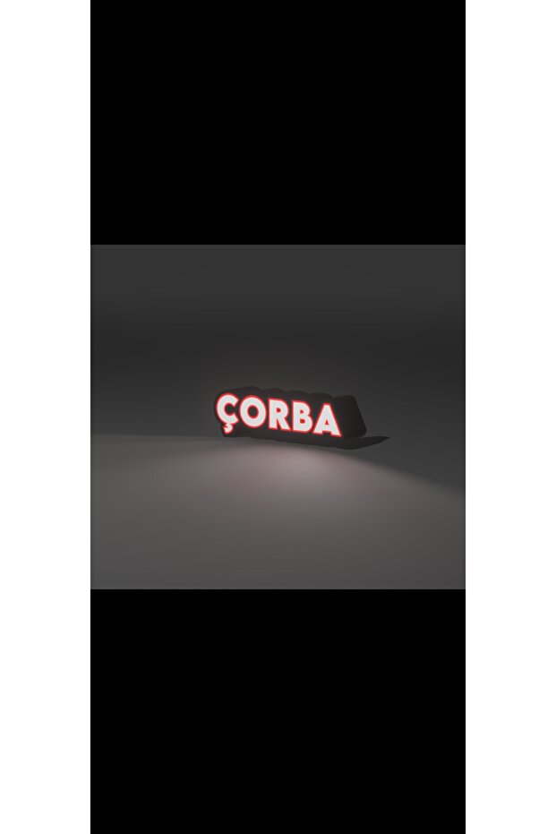 LED IŞIKLI ÇORBA TABELA - 3