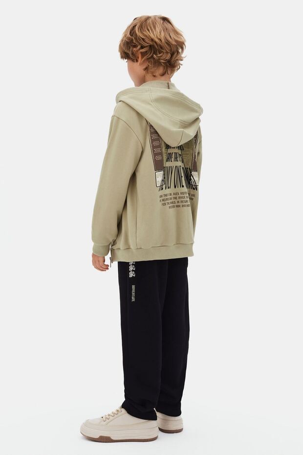 8-14 Years Old Adventure Wild Boys' 3-Piece Set-Khaki
