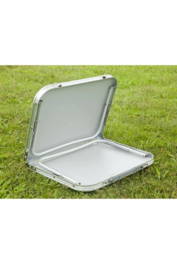 Folding camping table, Cream - 14