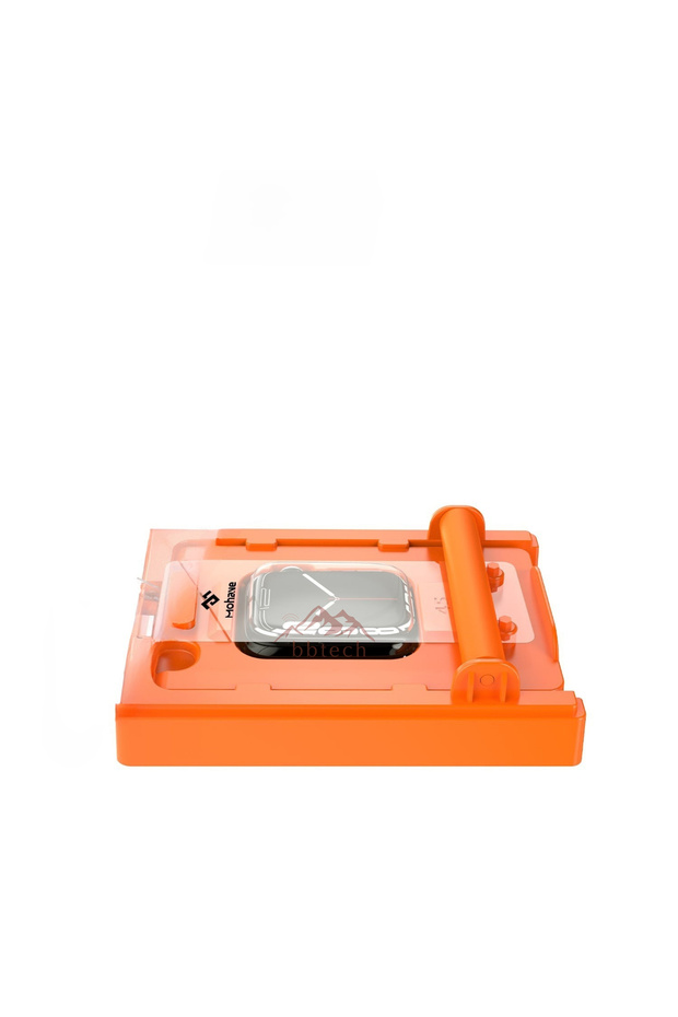 Apple Watch Series 11 42mm Compatible App Easiest Screen Protector Kit with Automatic Alignment Fixture - 5