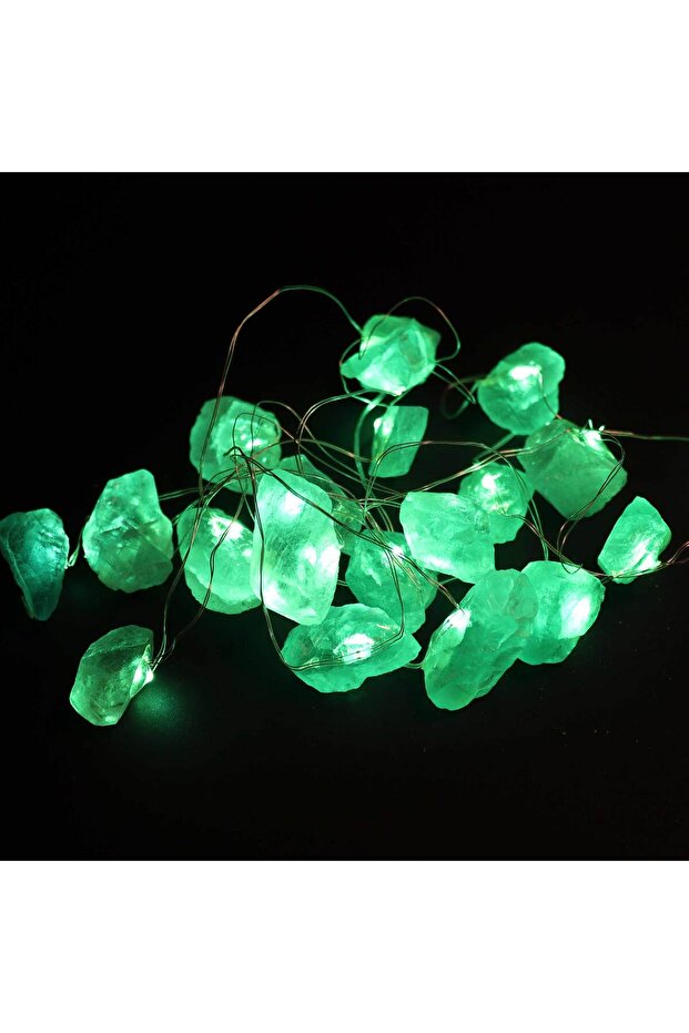 Gemstone LED String Light - Crystal Jade - 1