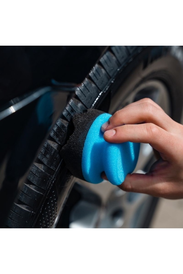 Burete aplicator cu maner, pentru anvelope auto, - 5