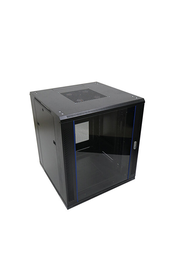 خزانة رفوف مثبتة على الأرض مقاس 27U - 1