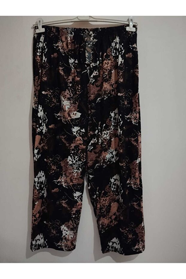 Winter, Plus Size, 6-7-8 XL Suede Fabric, 2 Pockets, Draped, High Waist Pants