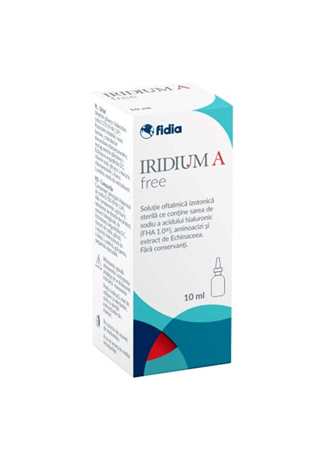 Ophthalmic Solution Iridium A Free, 10ml, Fidia - 1