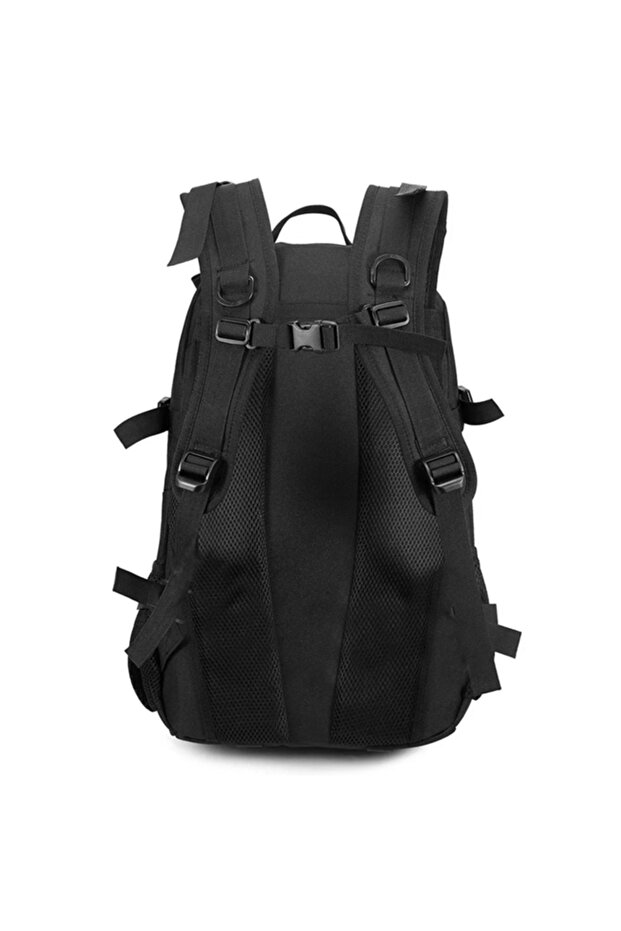 FORCE 4 Backpack, multifunctional, adjustable straps, Black - 4