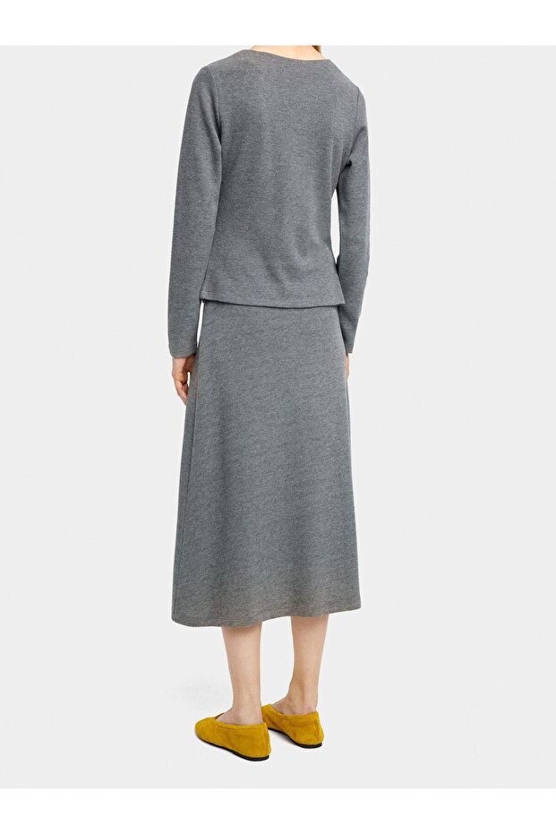 Drape Detaylı T-Shirt - 3