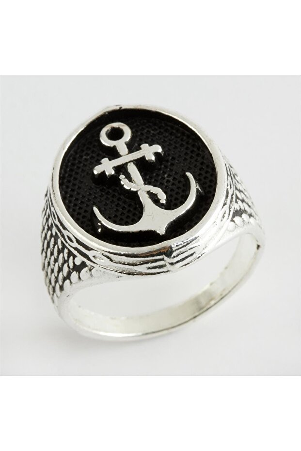 Anchor Metal Men's Ring