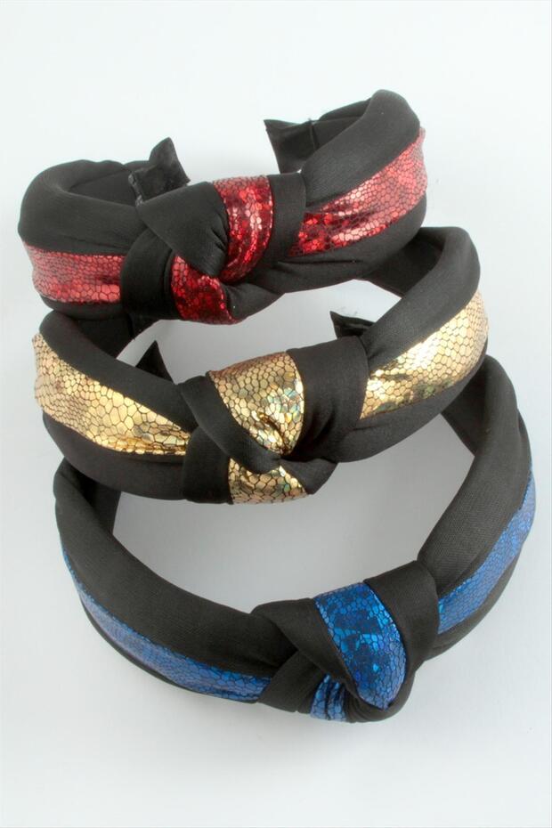 Oval Patterned Knotted Crown - 3