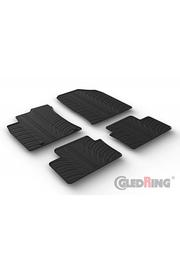 Rubber mats Kia CeeD 06.2018-> - 1