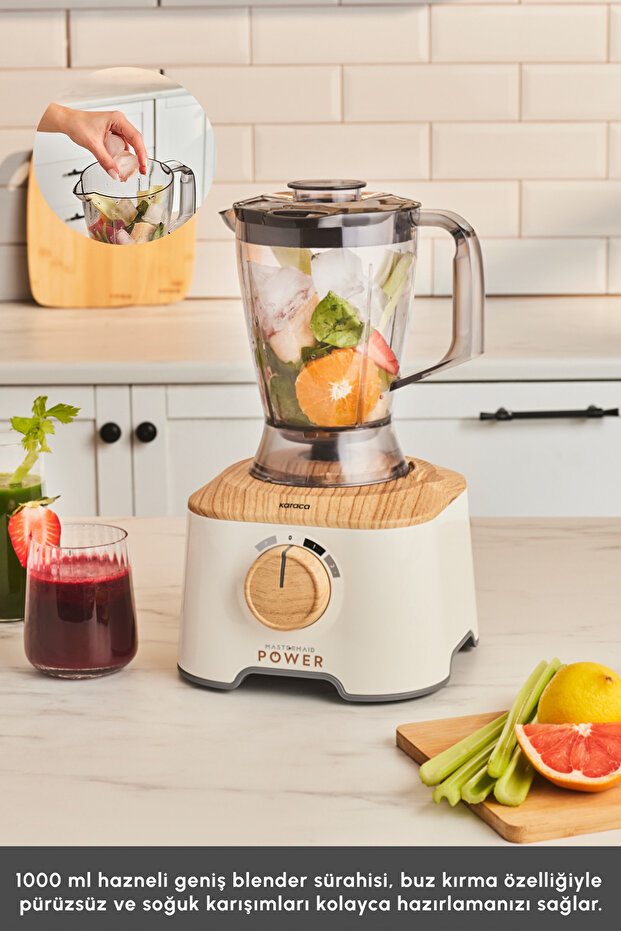 Mastermaid Power 10 in 1 Mutfak Robotu Wood Craft 2000 W - 6