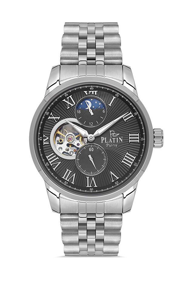 Hds-Pl-1164Ga-A2 Steel Cord Functions Active Automatic Men's Wristwatch