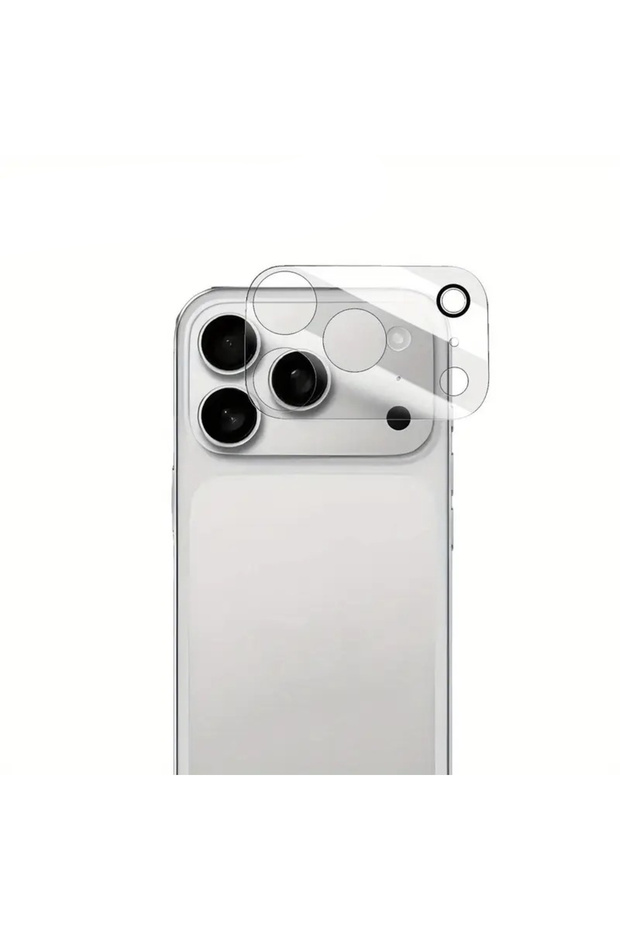 واقي عدسة من الزجاج المقوى متوافق مع هاتف Apple iPhone 17 Pro Max