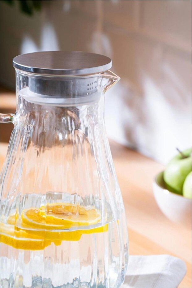 Borosilikat Cam Sürahi - 1800 ML - 2