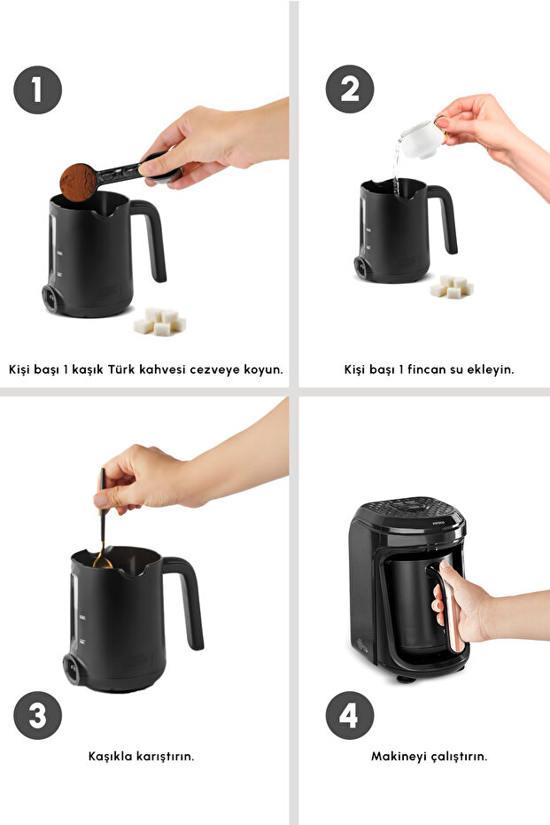 5 Cup Capacity Milk Beverage Preparation Turquoise Machine - Memory Hüps Quartz, Black Multiple - 5